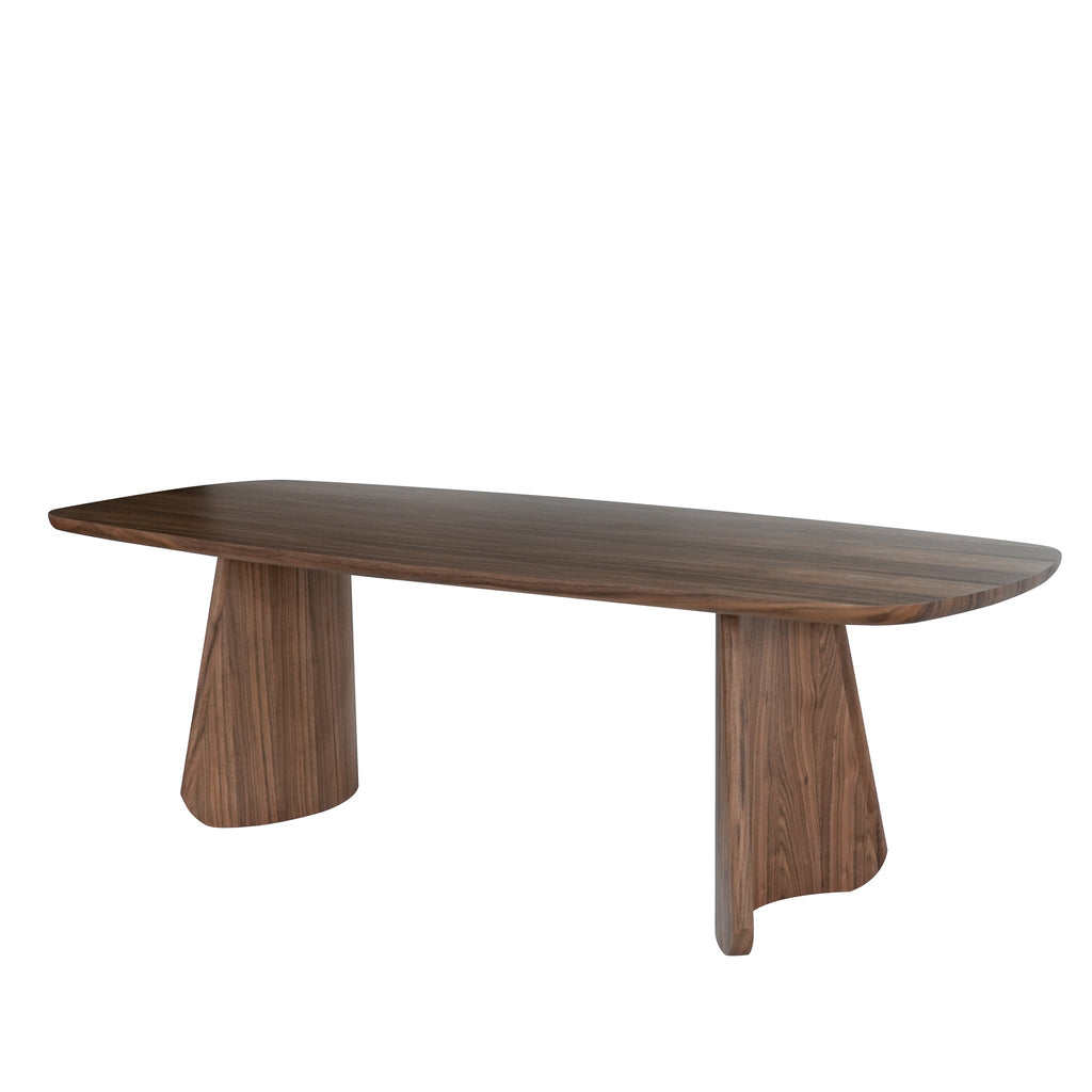 2.4m Siena Dining Table - Walnut