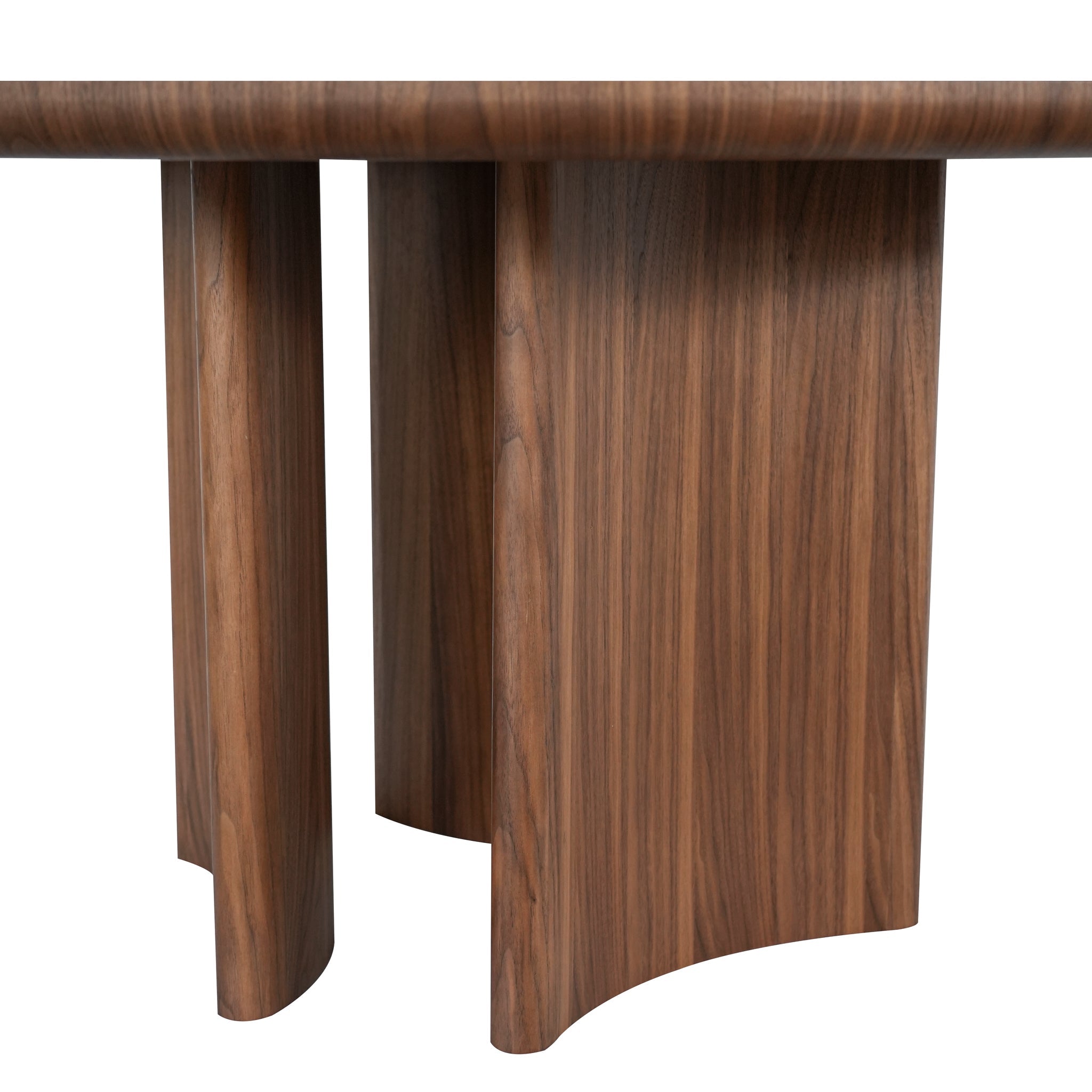 1.5m Round Siena Dining Table - Walnut