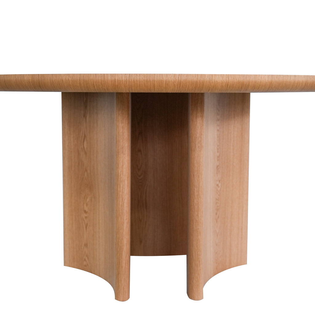 1.5m Round Siena Dining Table - Natural
