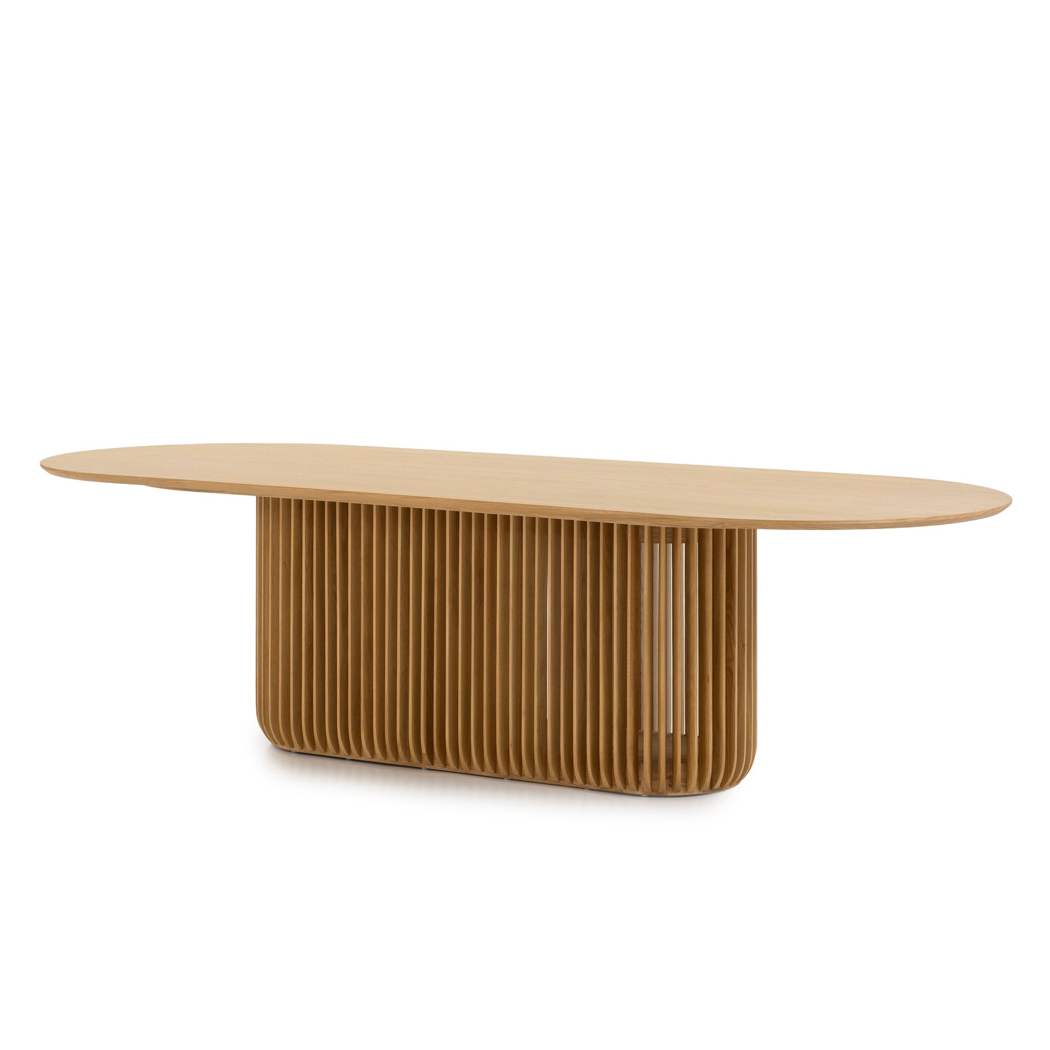 2.8m Oval Siena Dining Table - Natural