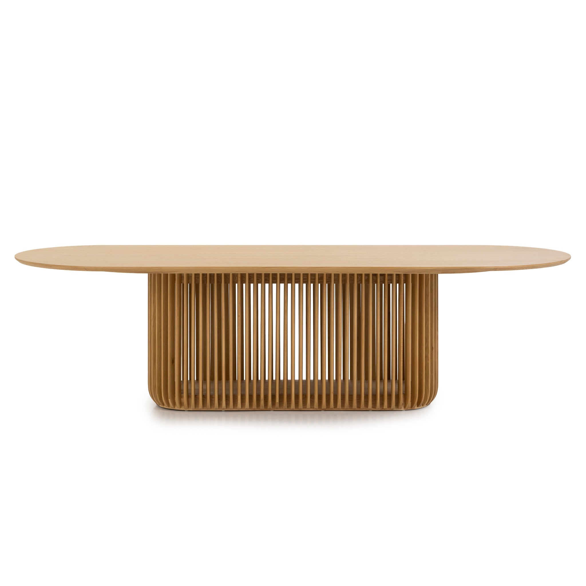 2.8m Oval Siena Dining Table - Natural