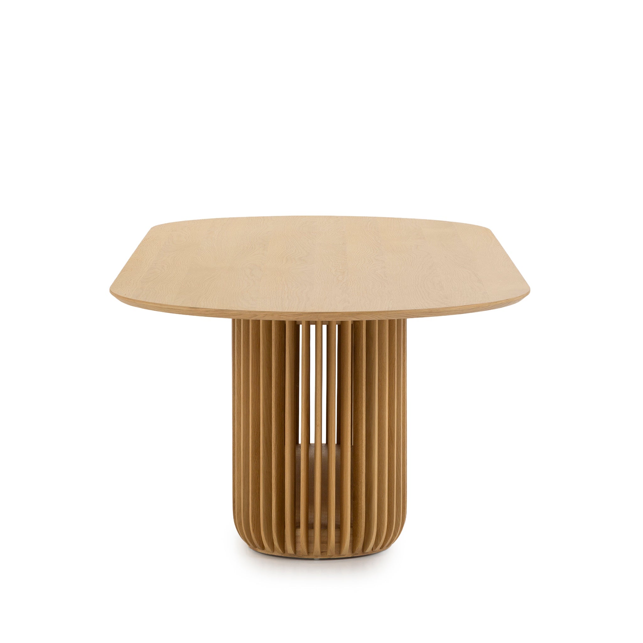 2.8m Oval Siena Dining Table - Natural