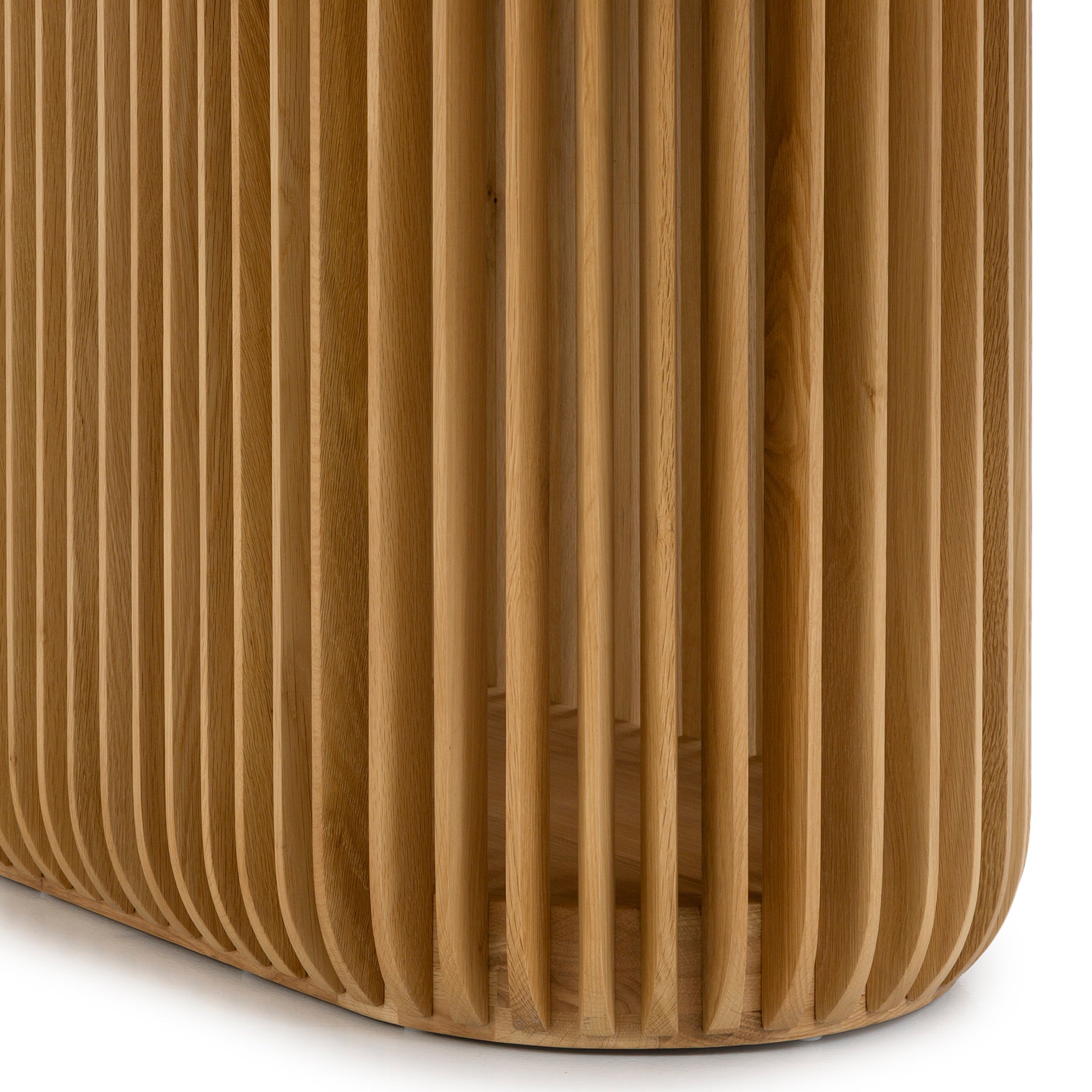 2.8m Oval Siena Dining Table - Natural