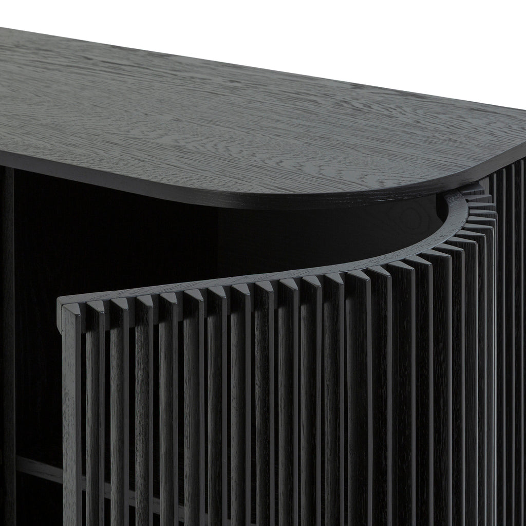 95cm Sideboard Unit - Black Stain