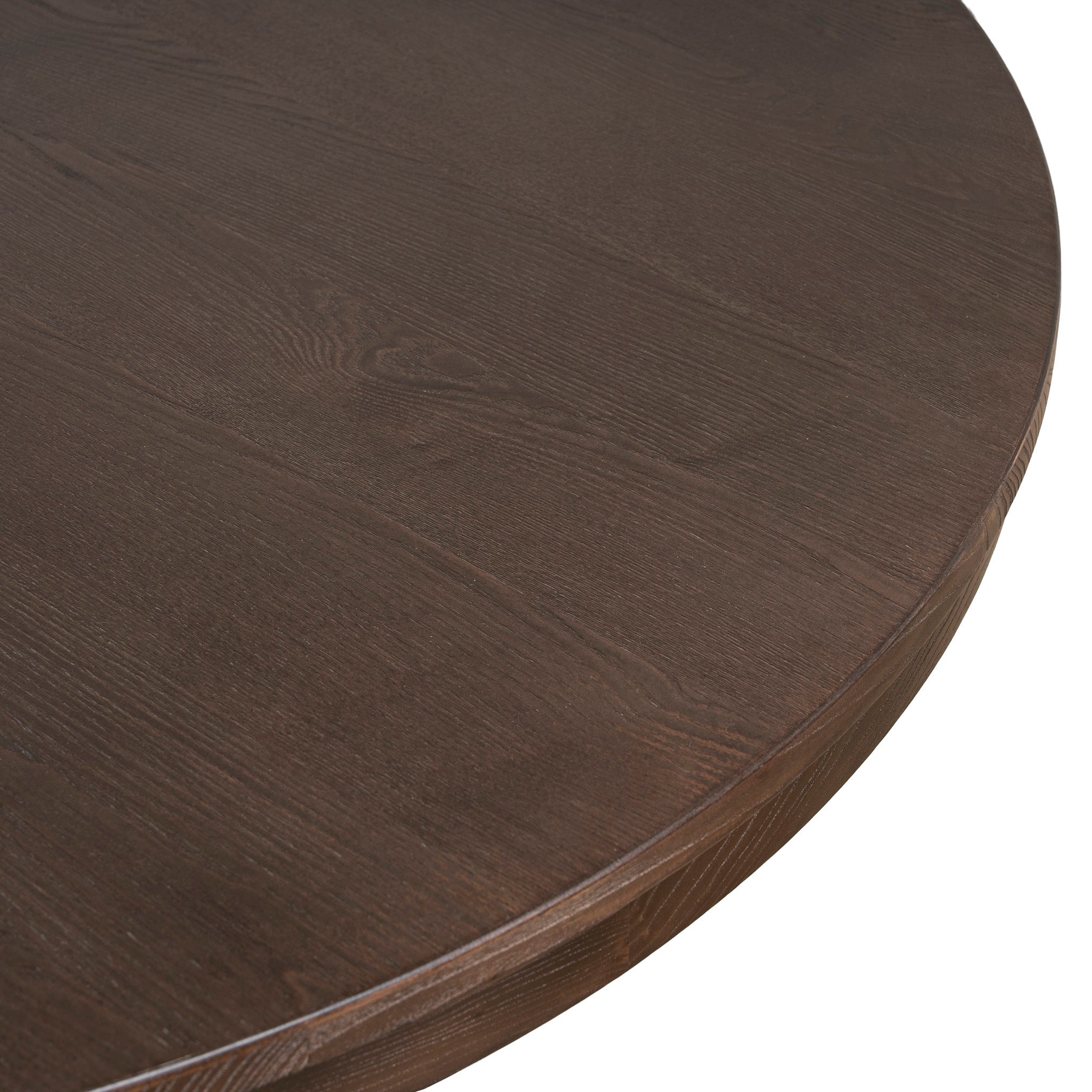 1.2m Round Elm Siena Dining Table - Walnut