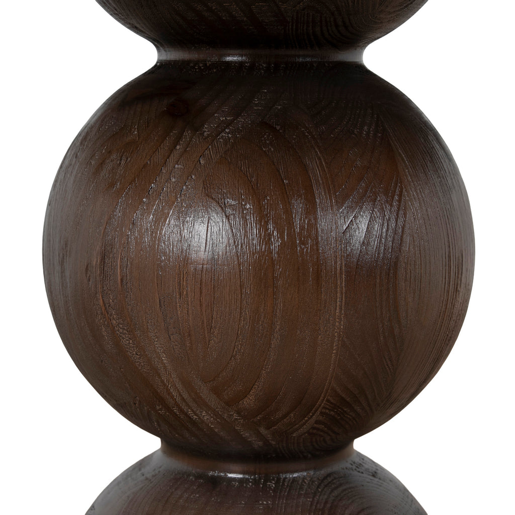 1.2m Round Elm Siena Dining Table - Walnut
