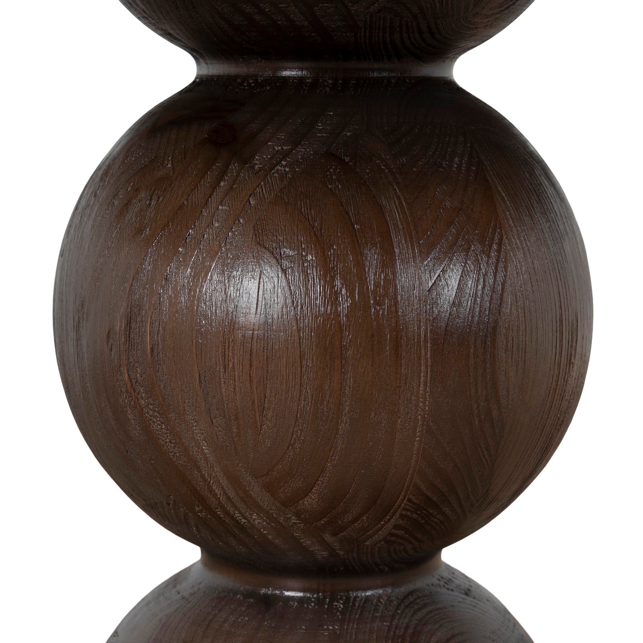 1.2m Round Elm Siena Dining Table - Walnut