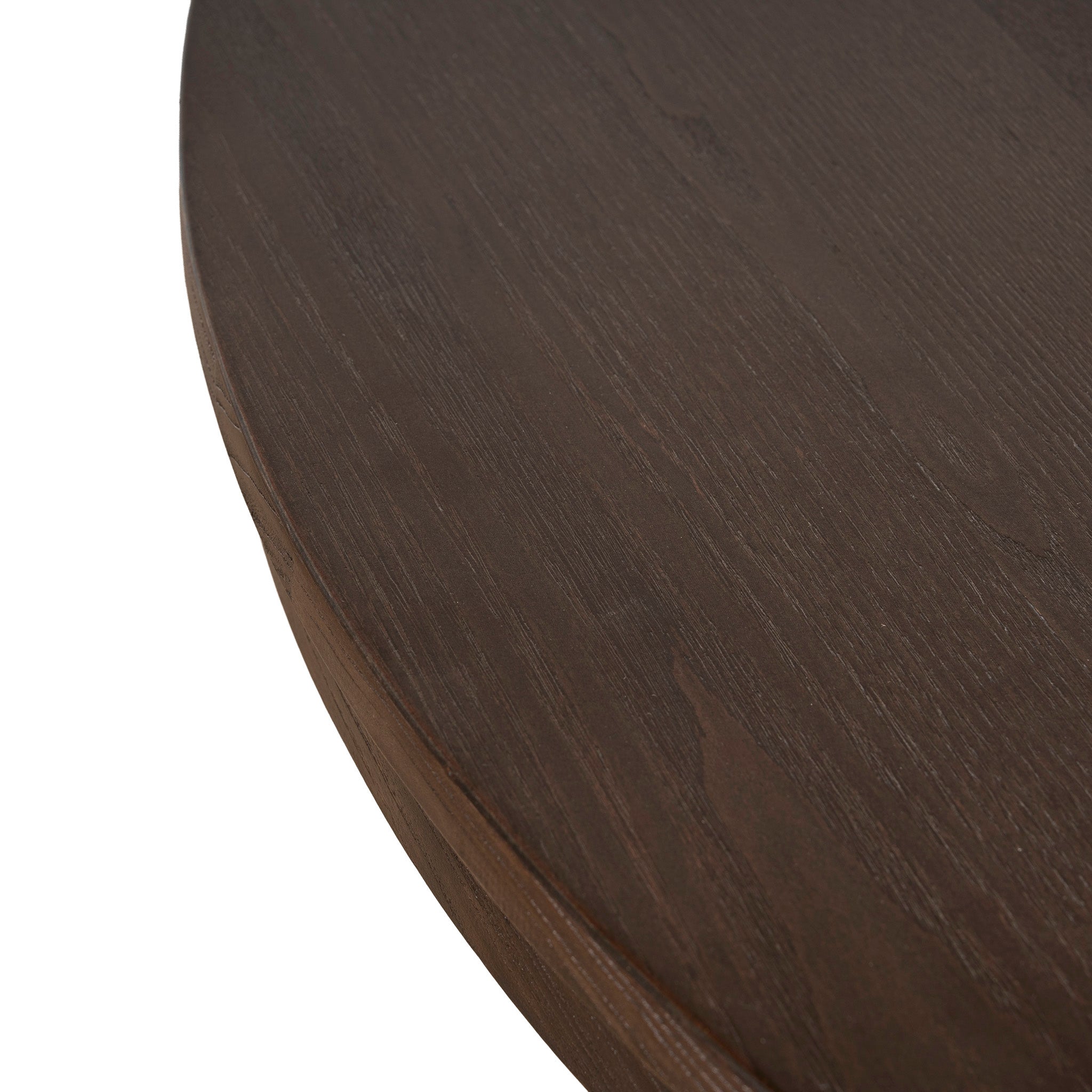 1.2m Round Elm Siena Dining Table - Walnut