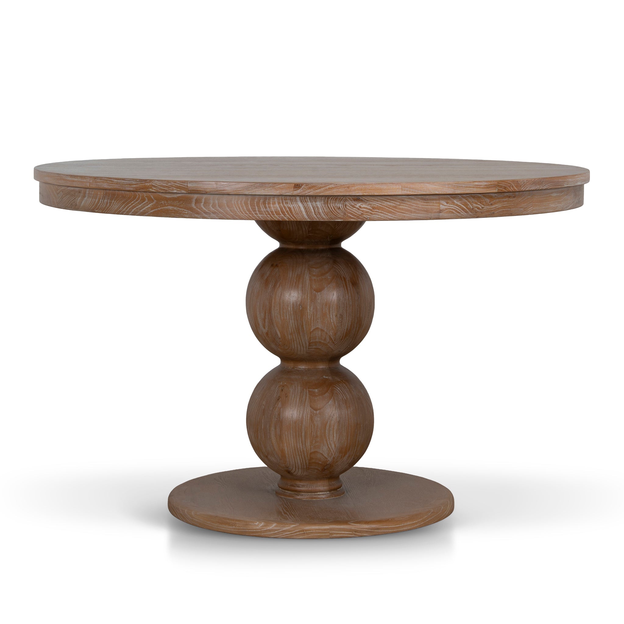 1.2m Round Elm Siena Dining Table - Natural
