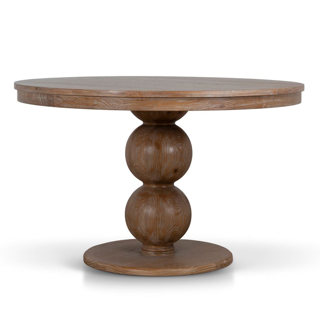 1.2m Round Elm Siena Dining Table - Natural