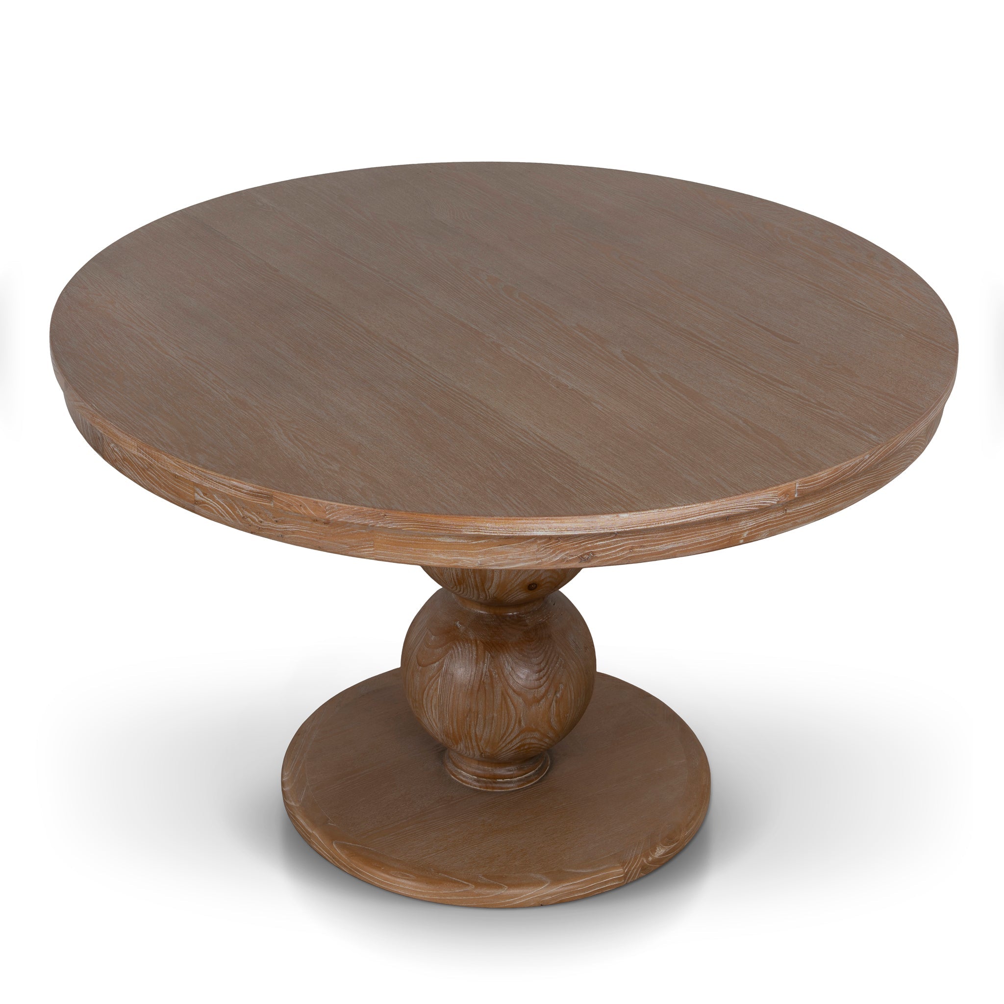 1.2m Round Elm Siena Dining Table - Natural