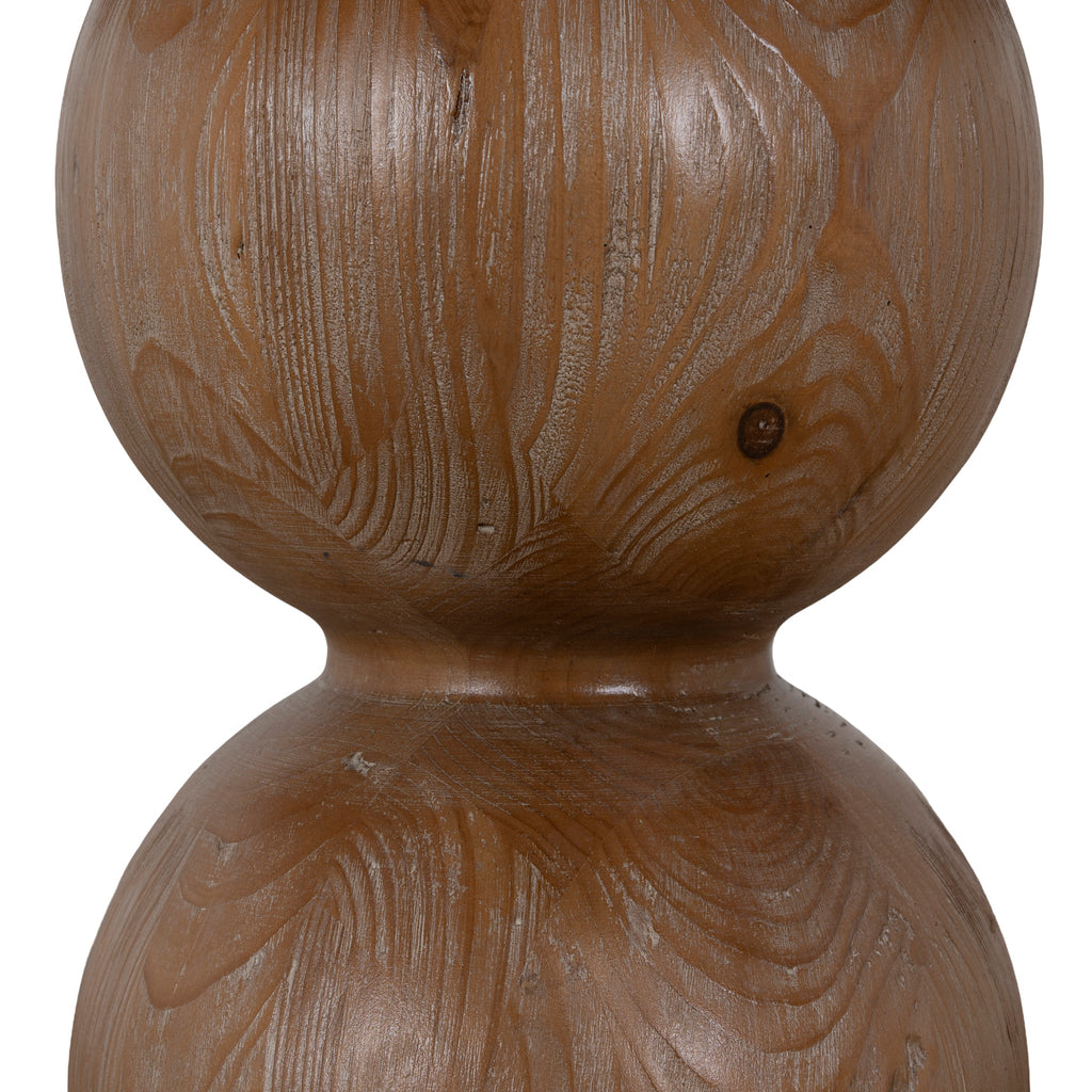1.2m Round Elm Siena Dining Table - Natural