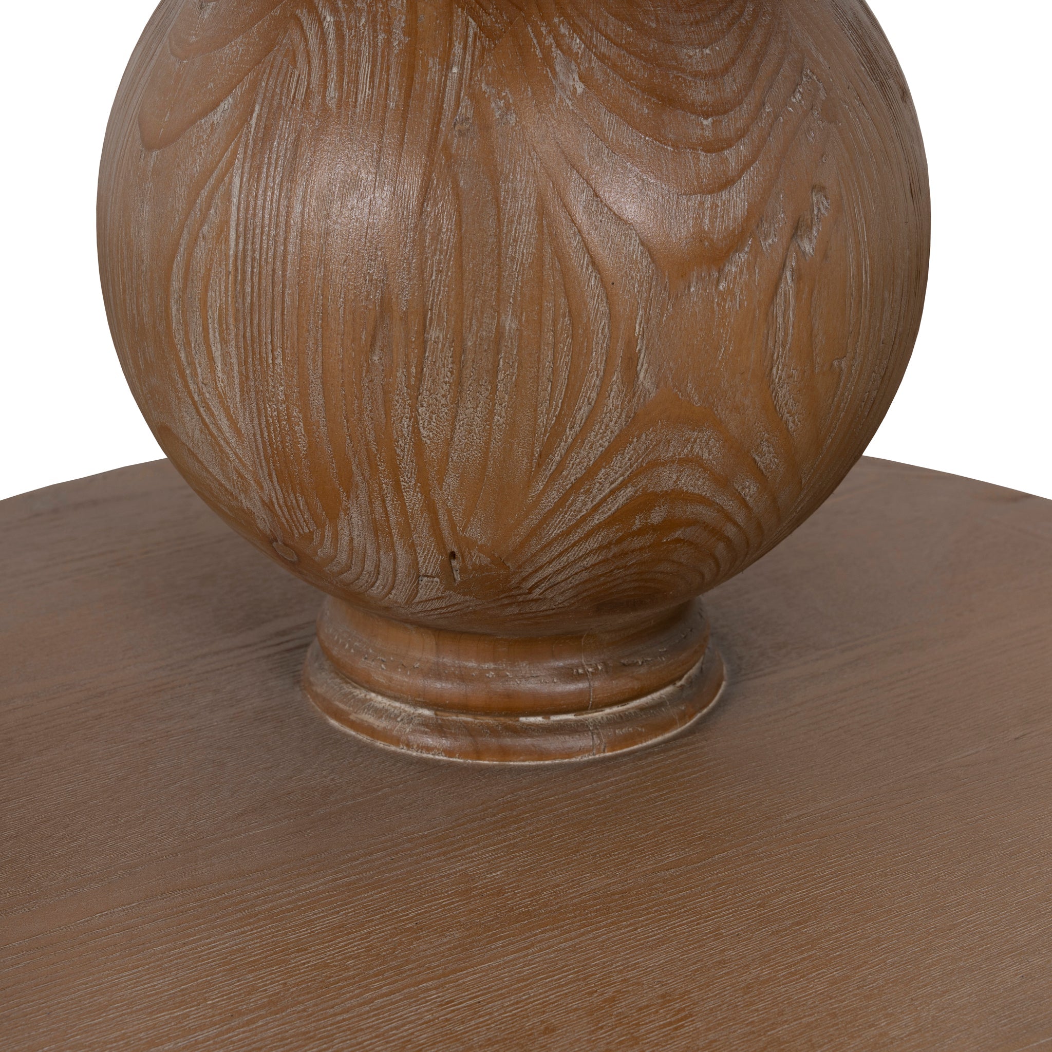 1.2m Round Elm Siena Dining Table - Natural