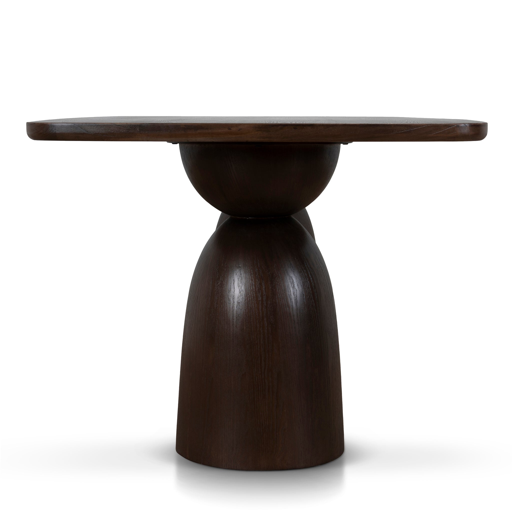 2.2m Elm Siena Dining Table - Walnut