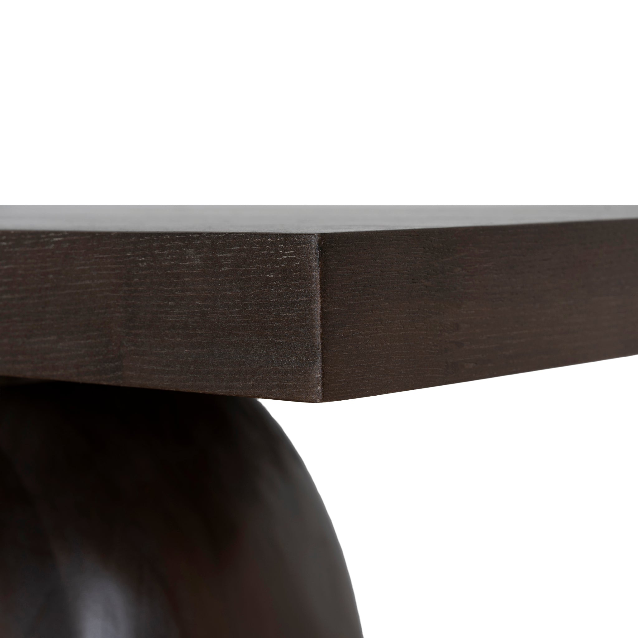 1.6m Elm Ferrara Console Table - Walnut