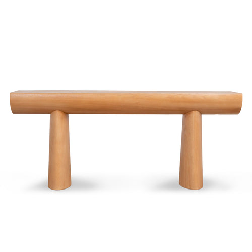 1.8m Elm Ferrara Console Table - Natural
