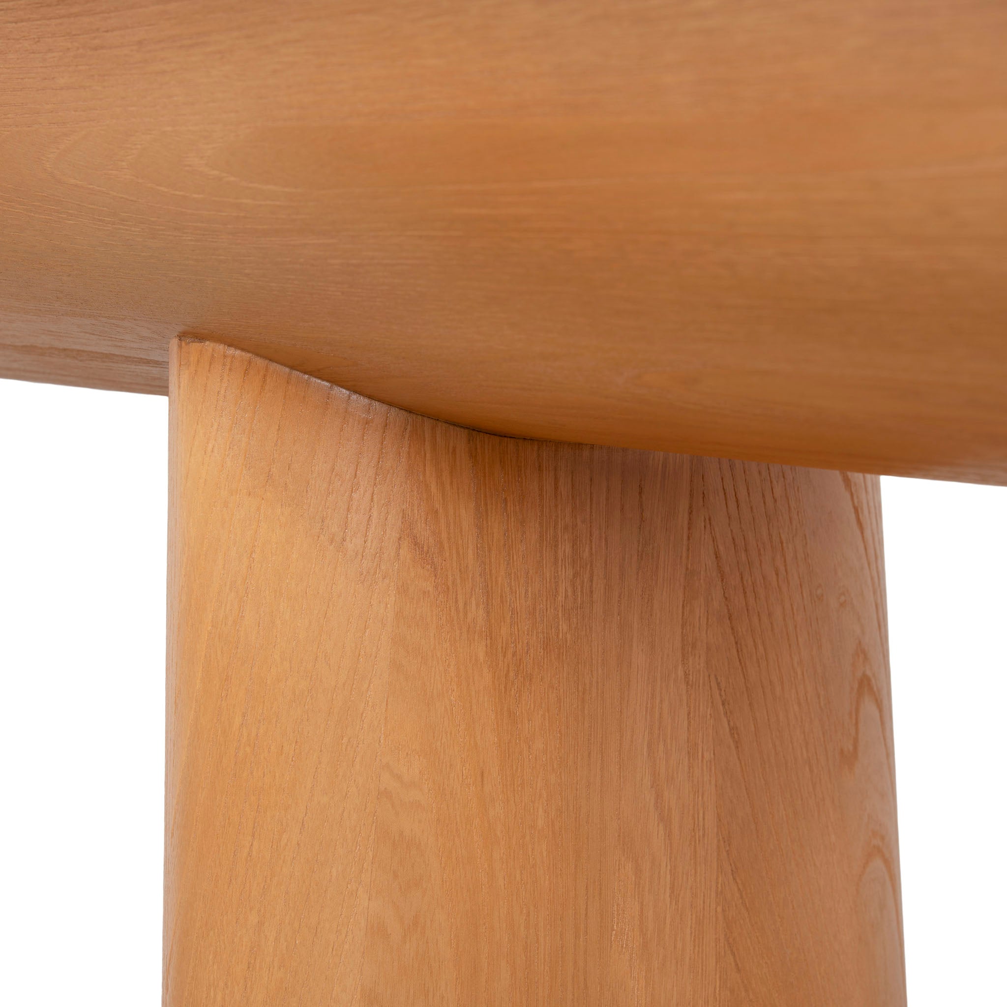 1.8m Elm Ferrara Console Table - Natural