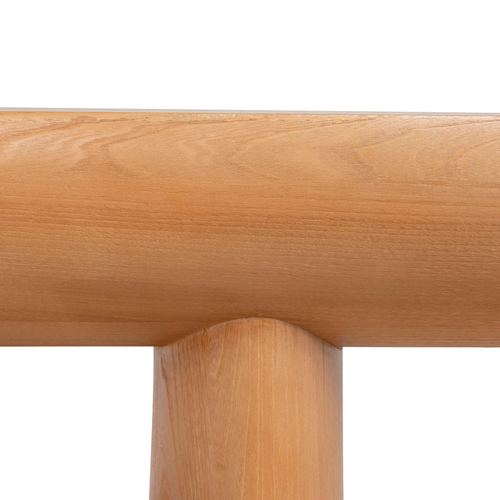 1.8m Elm Ferrara Console Table - Natural