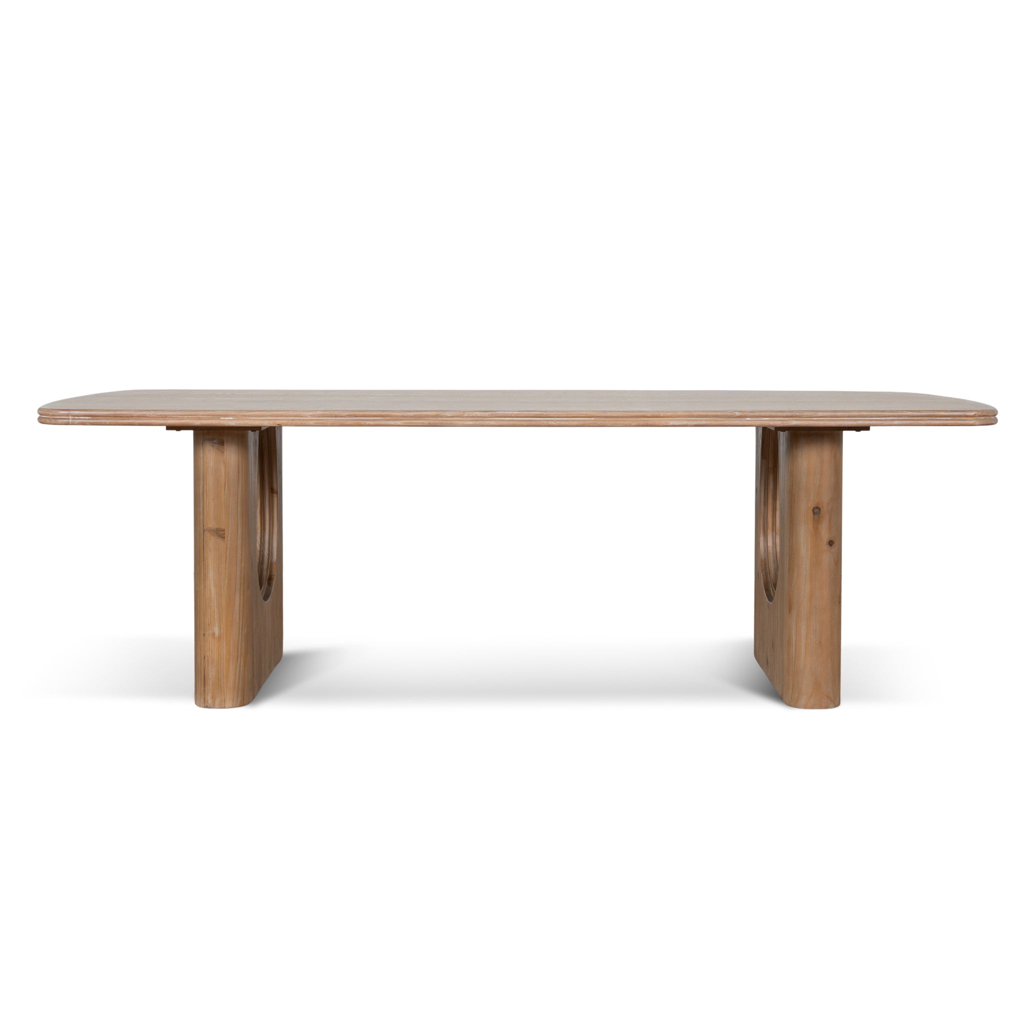 2.4m Elm Siena Dining Table - Natural