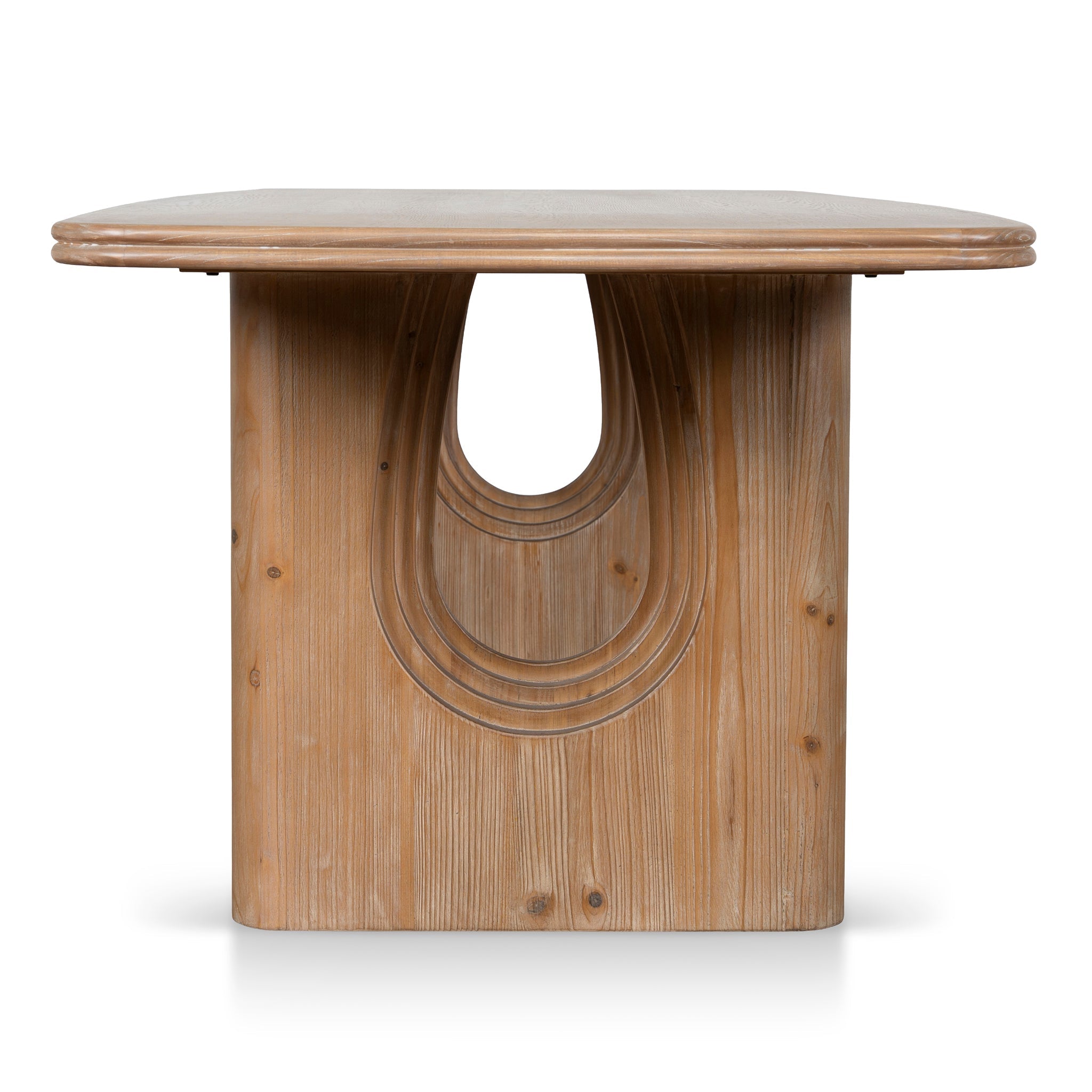 2.4m Elm Siena Dining Table - Natural