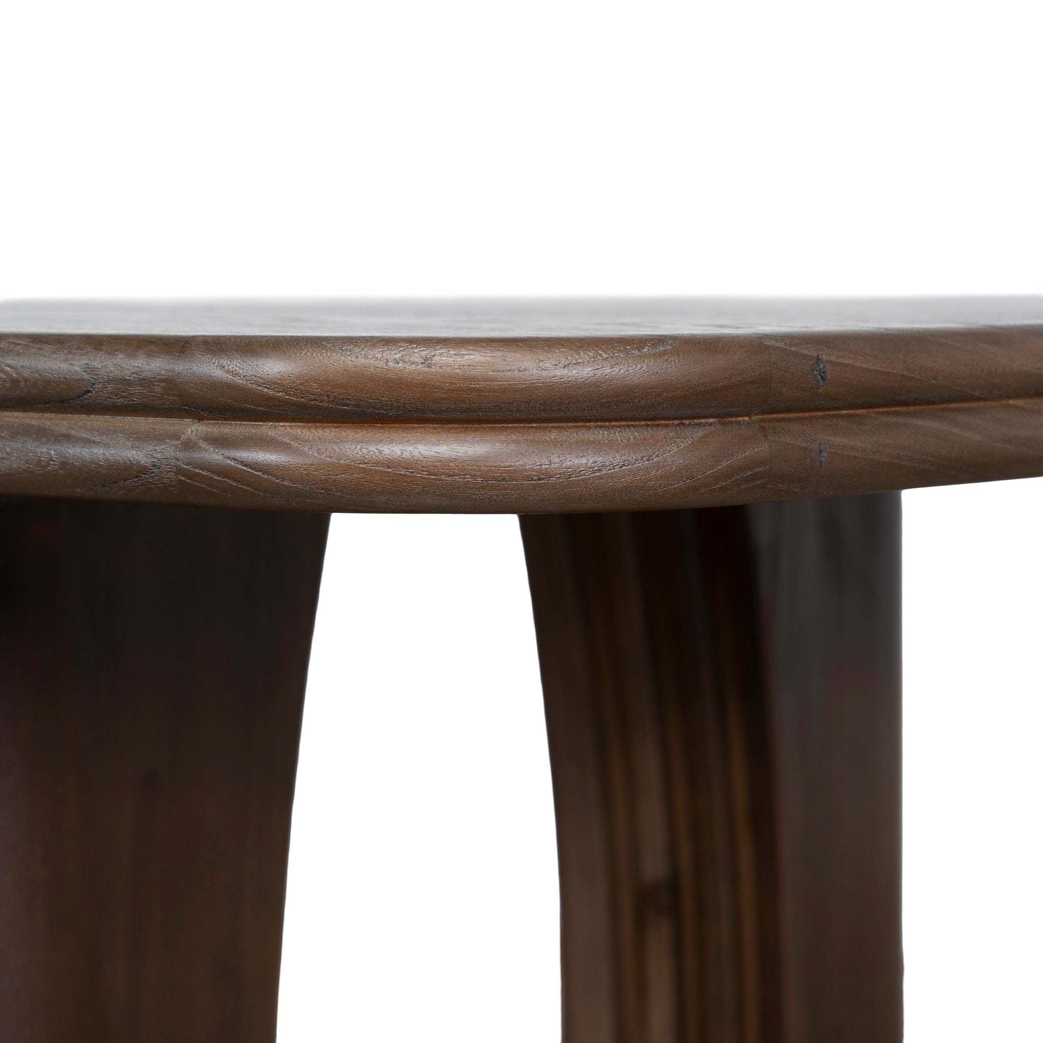 2.4m Elm Siena Dining Table - Walnut