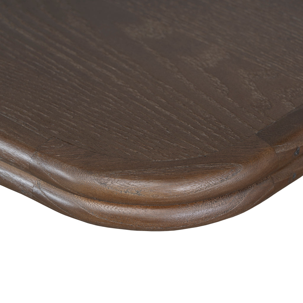 2.4m Elm Siena Dining Table - Walnut