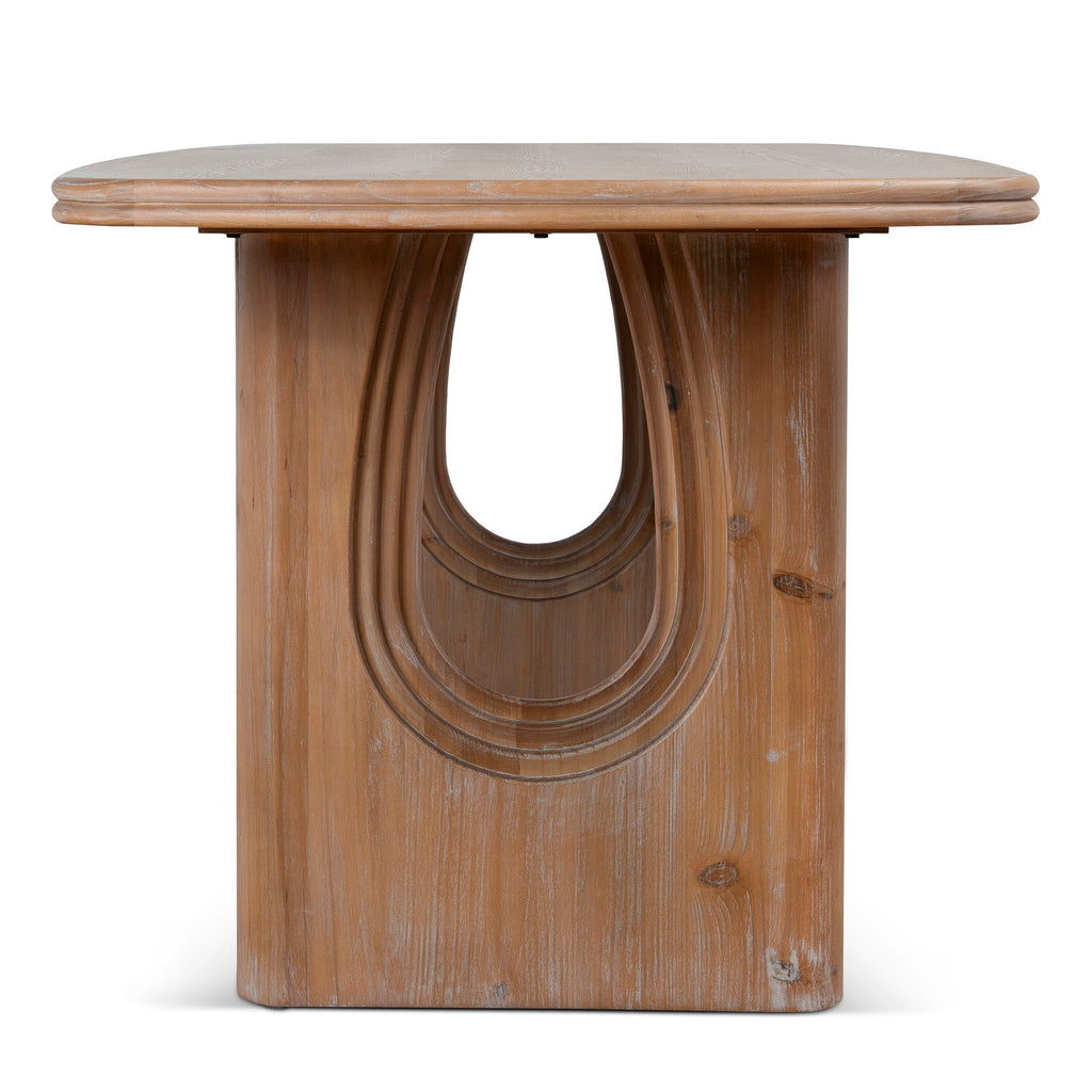1.8m Elm Siena Dining Table - Natural
