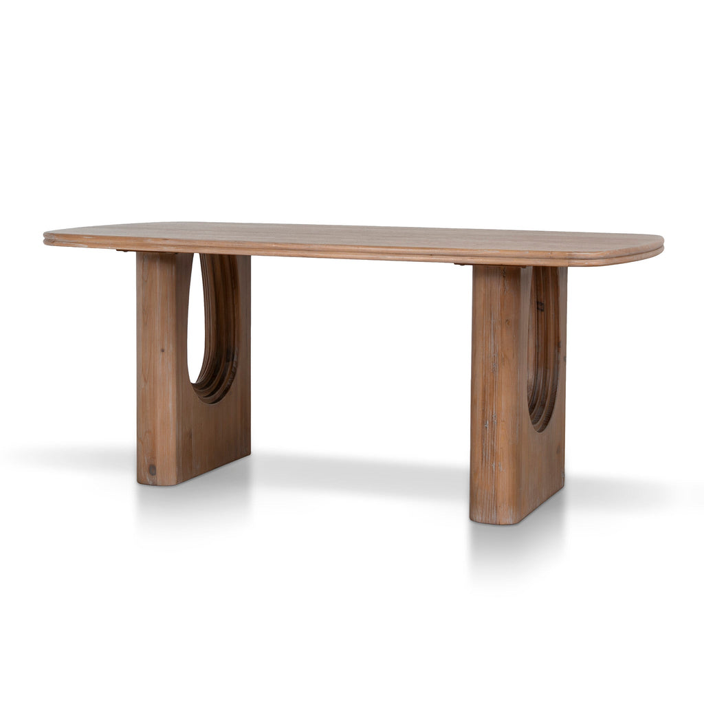 1.8m Elm Siena Dining Table - Natural