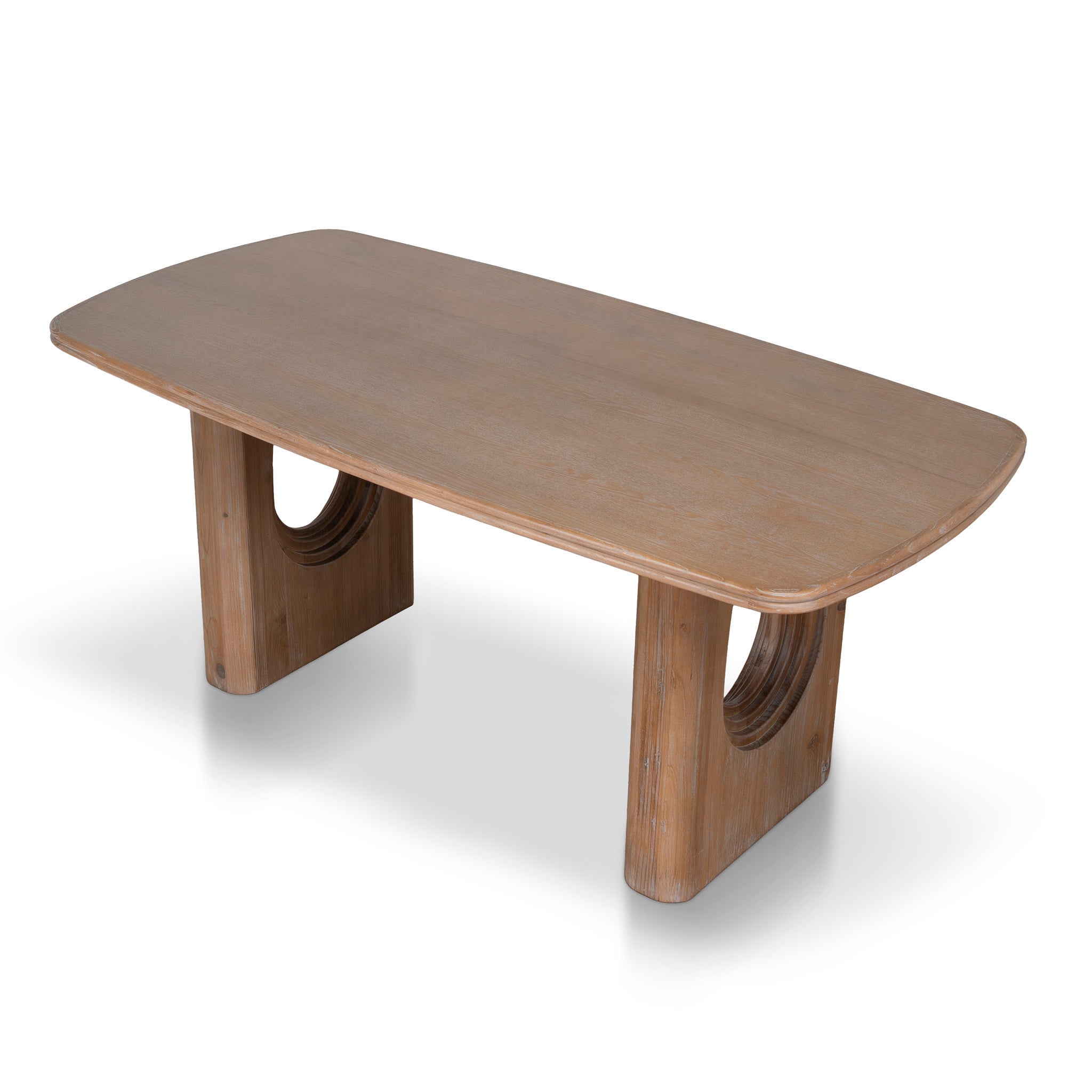 1.8m Elm Siena Dining Table - Natural