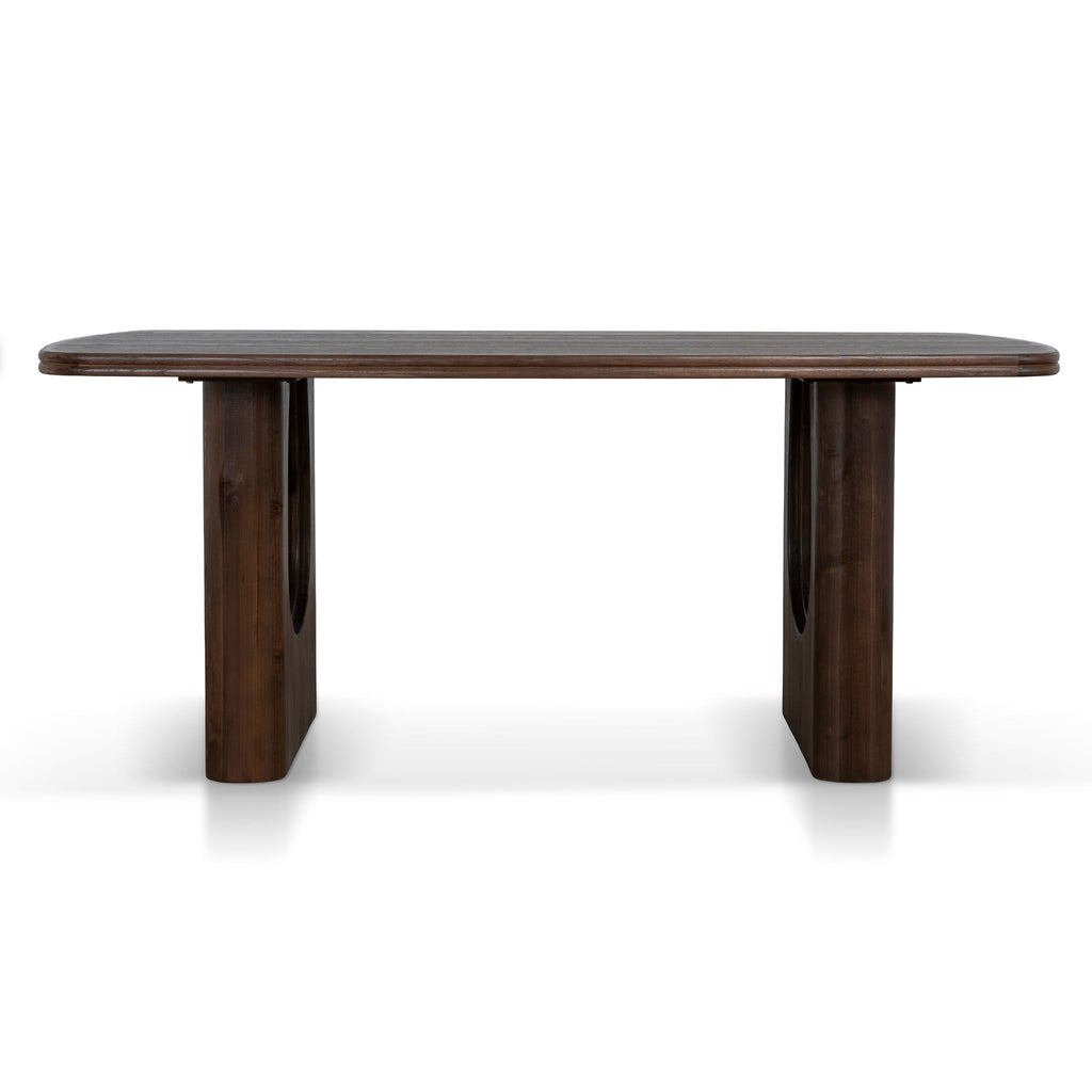 1.8m Elm Siena Dining Table - Walnut