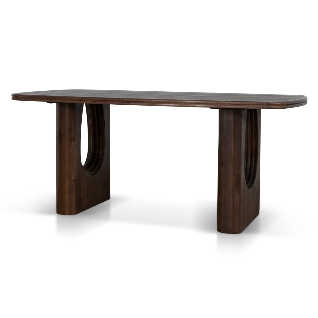 1.8m Elm Siena Dining Table - Walnut