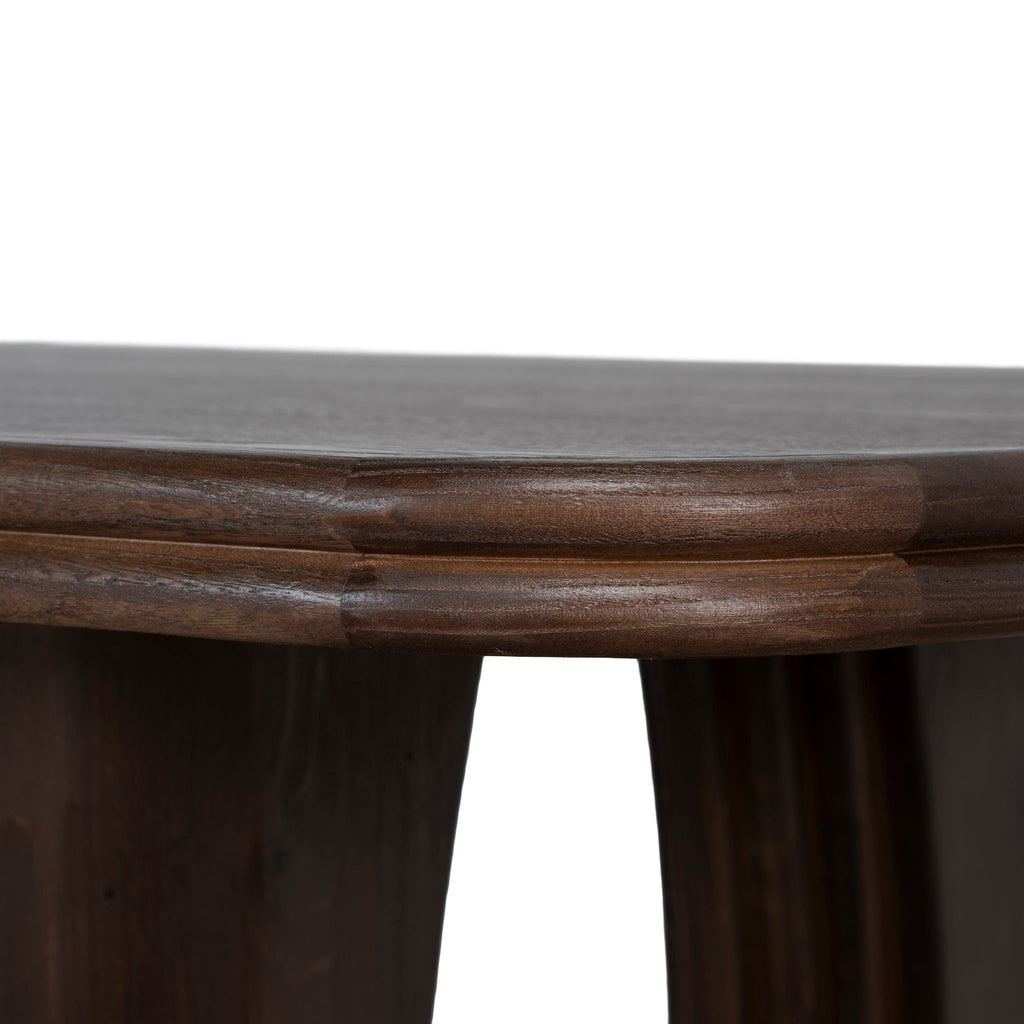 1.8m Elm Siena Dining Table - Walnut