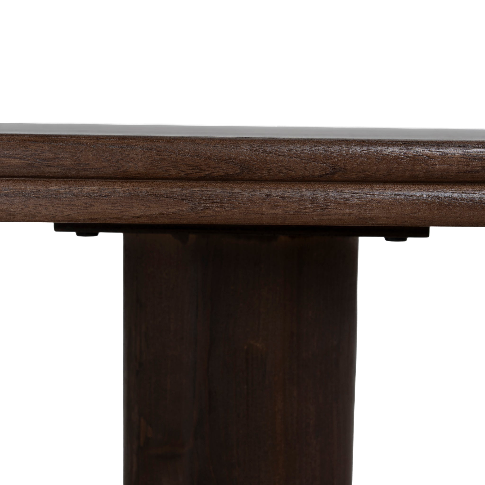 1.8m Elm Siena Dining Table - Walnut