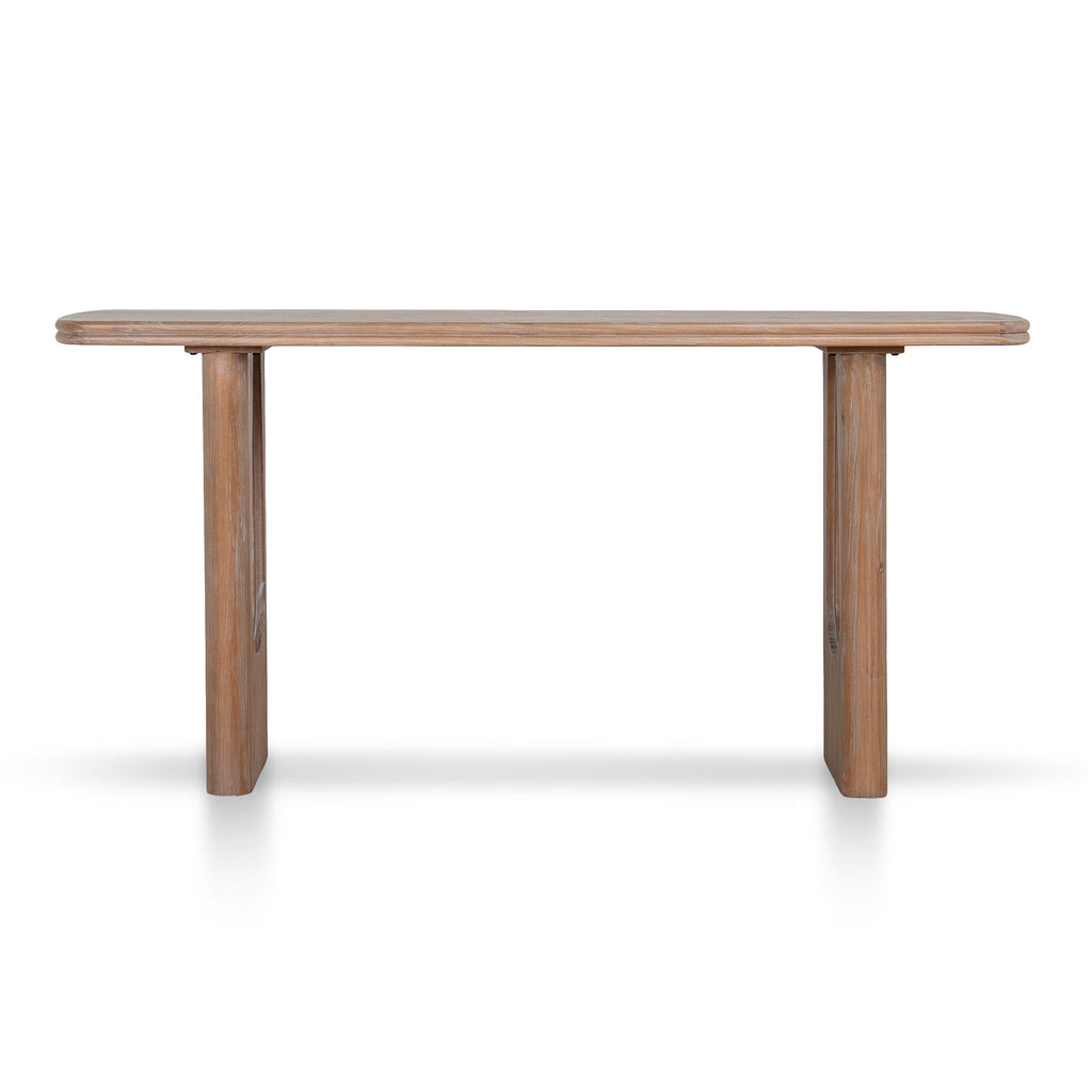 1.6m Ferrara Console Table - Natural