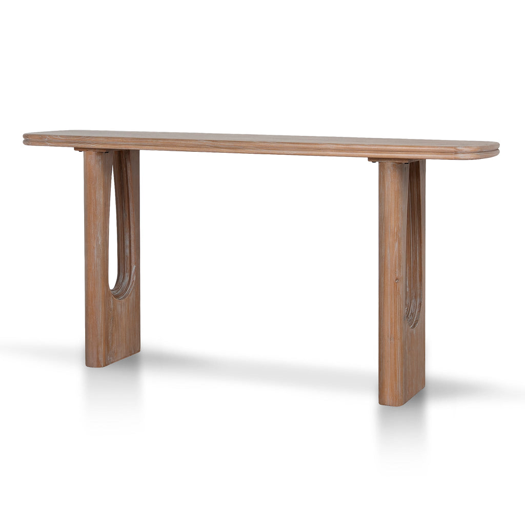 1.6m Ferrara Console Table - Natural