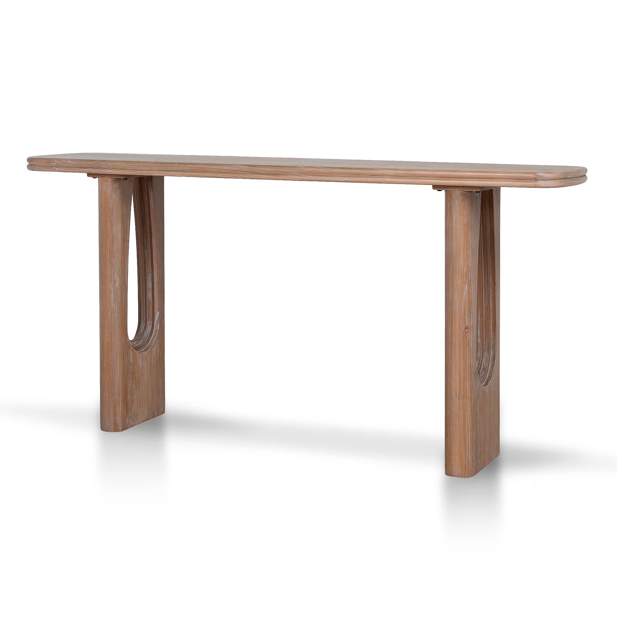 1.6m Ferrara Console Table - Natural
