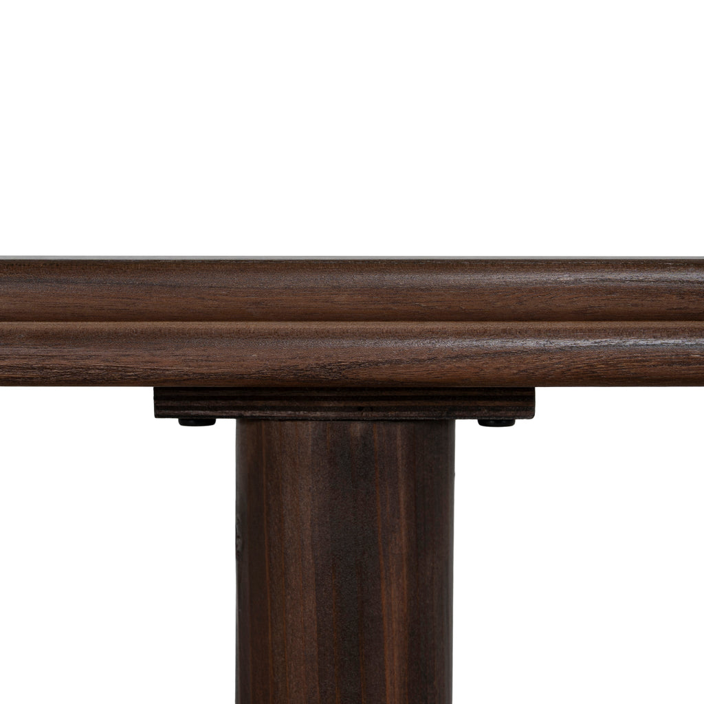 1.6m Ferrara Console Table - Walnut