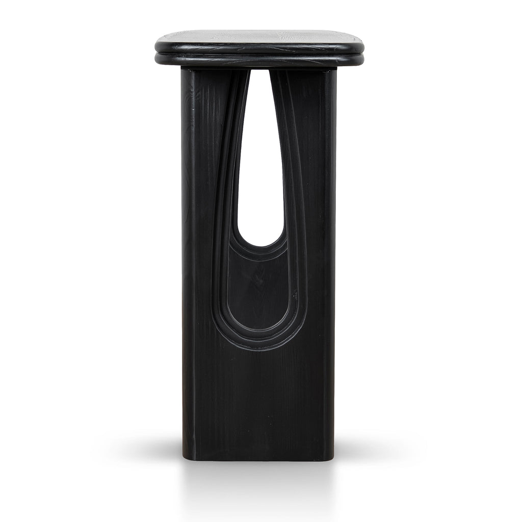 1.6m Ferrara Console Table - Full Black