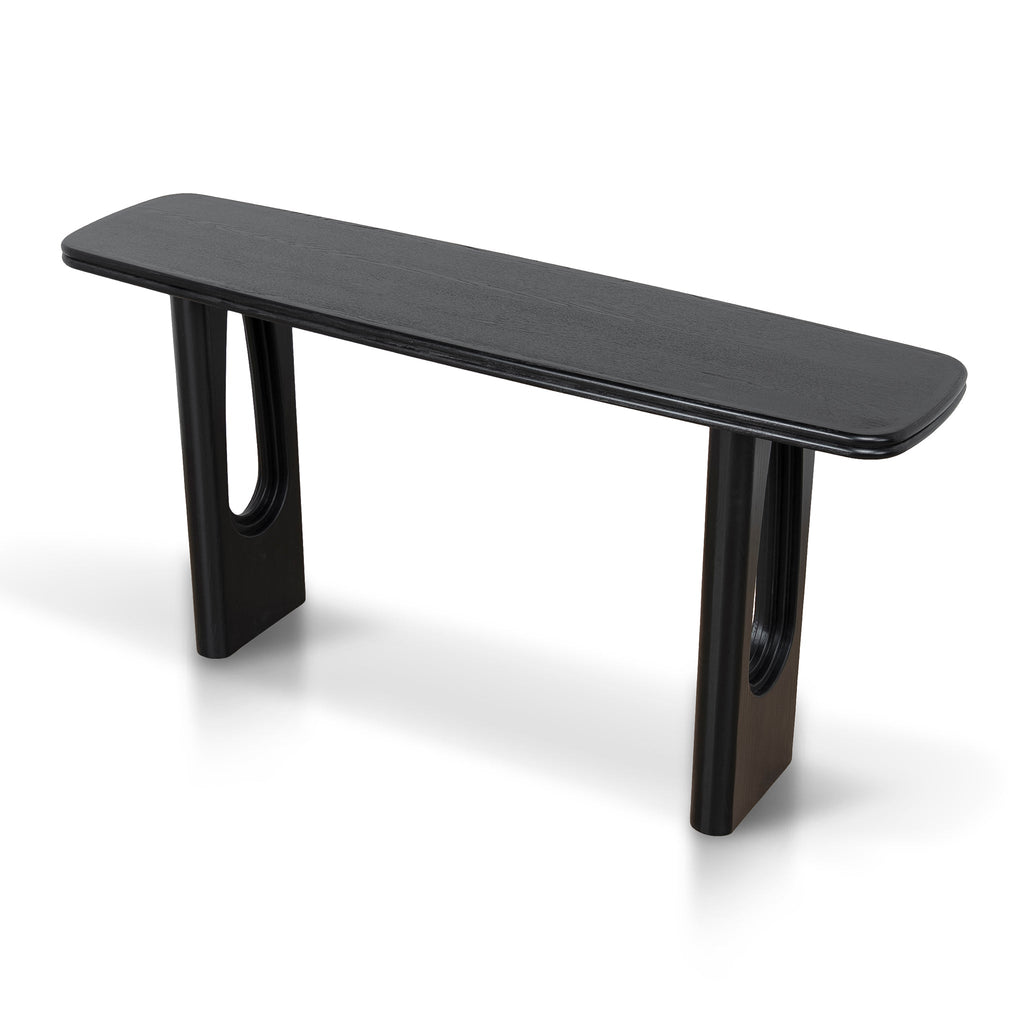 1.6m Ferrara Console Table - Full Black