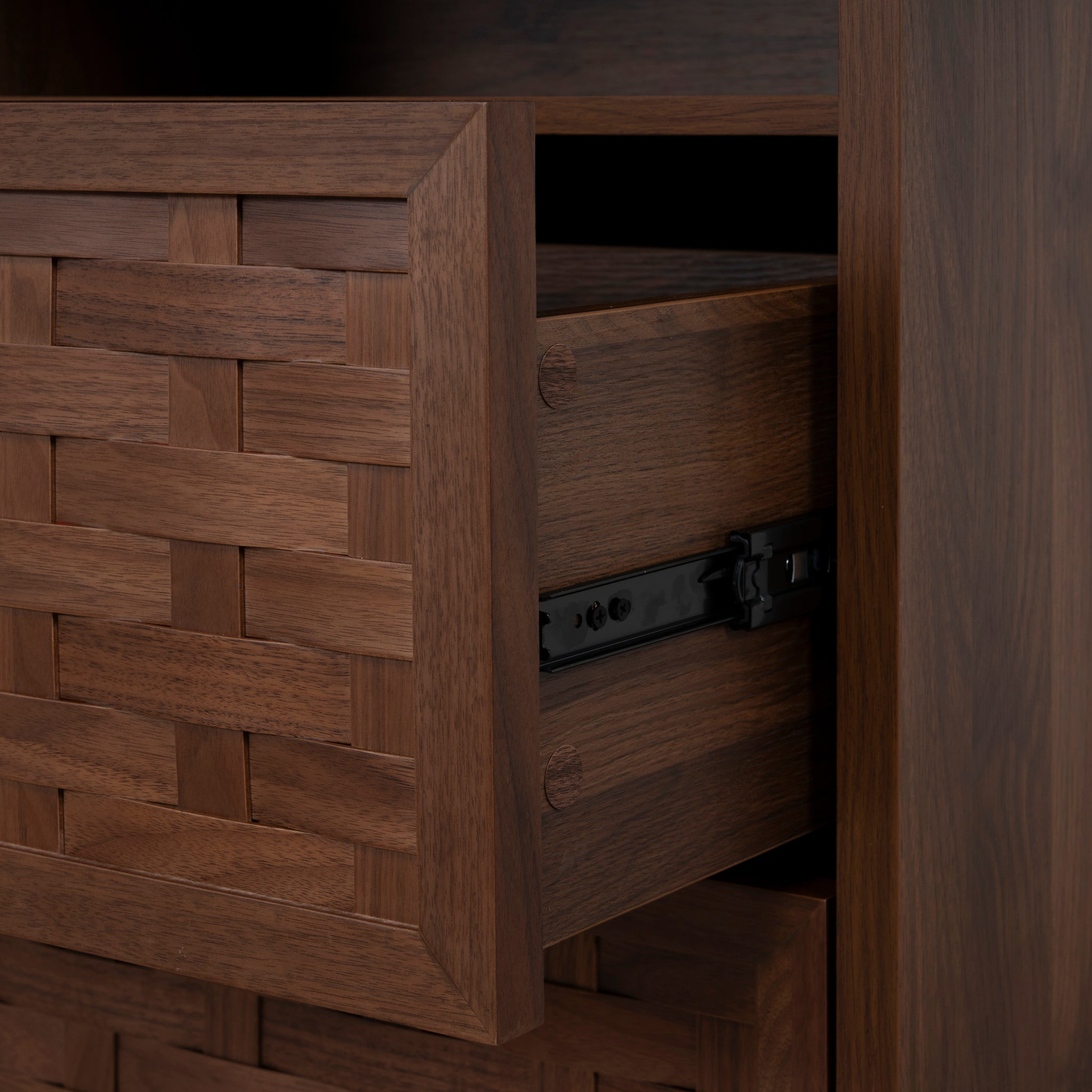 1.2m Modena Buffet Unit - Walnut