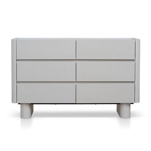 1.2m Chest of Drawer - Warm Grey