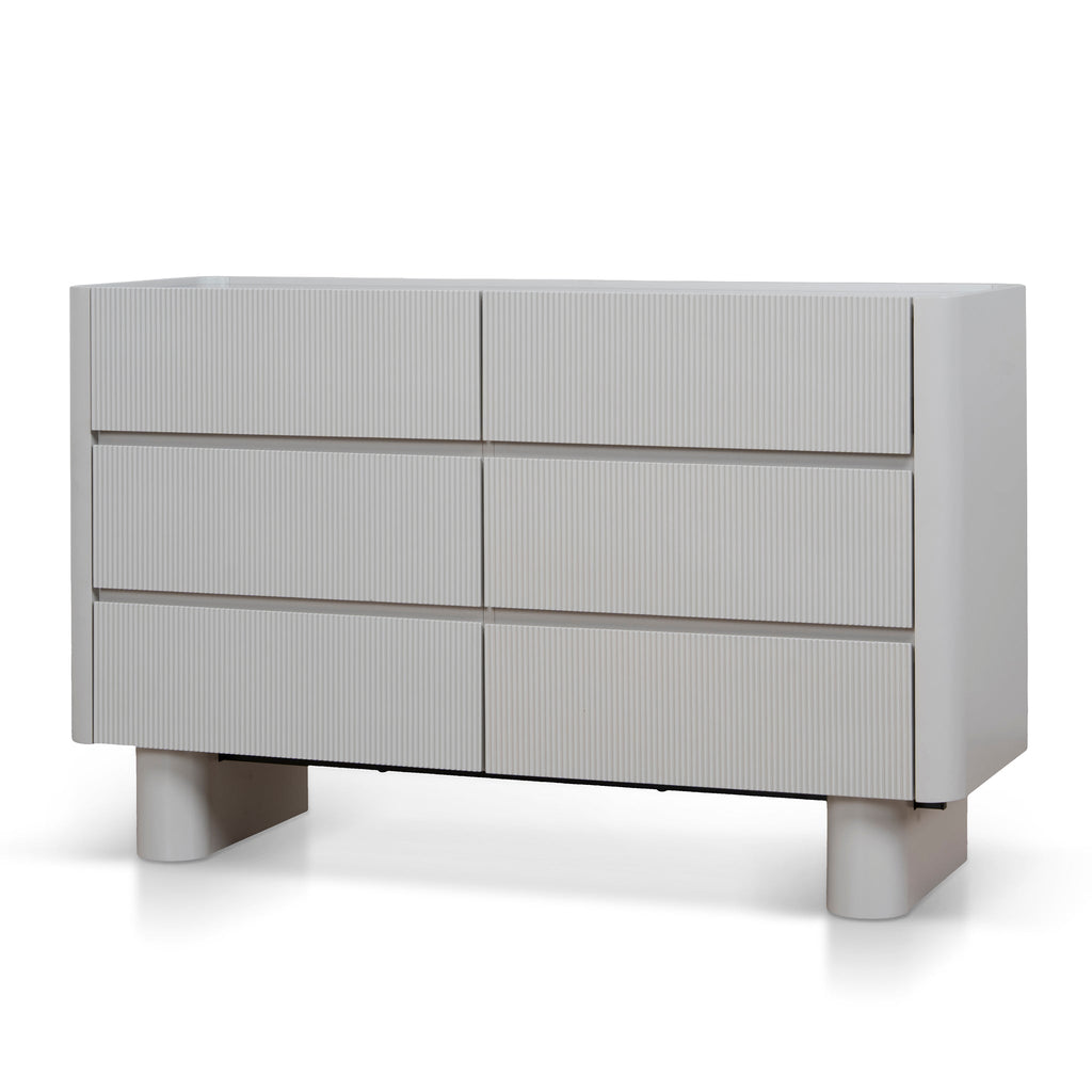 1.2m Chest of Drawer - Warm Grey
