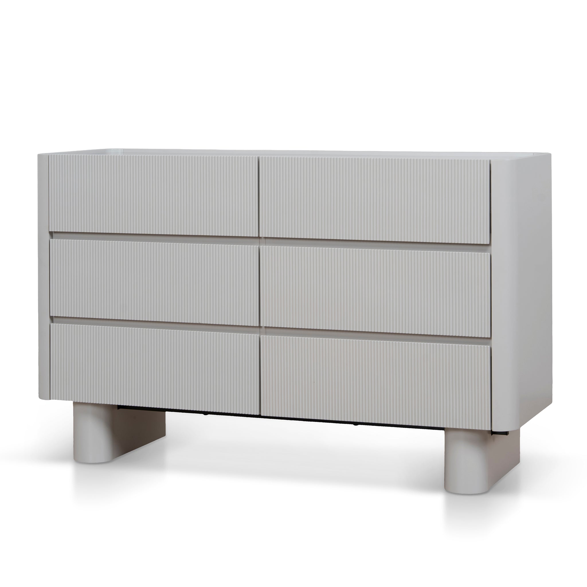 1.2m Chest of Drawer - Warm Grey