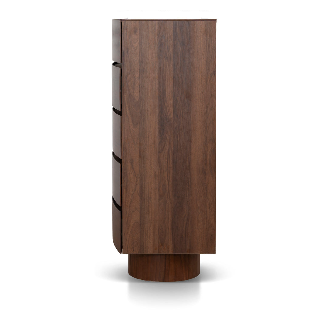 Tallboy Drawer Chest - Walnut