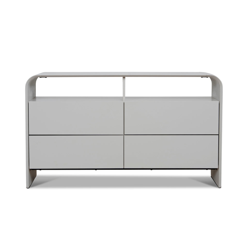 1.2m Modena Buffet Unit - Warm Grey