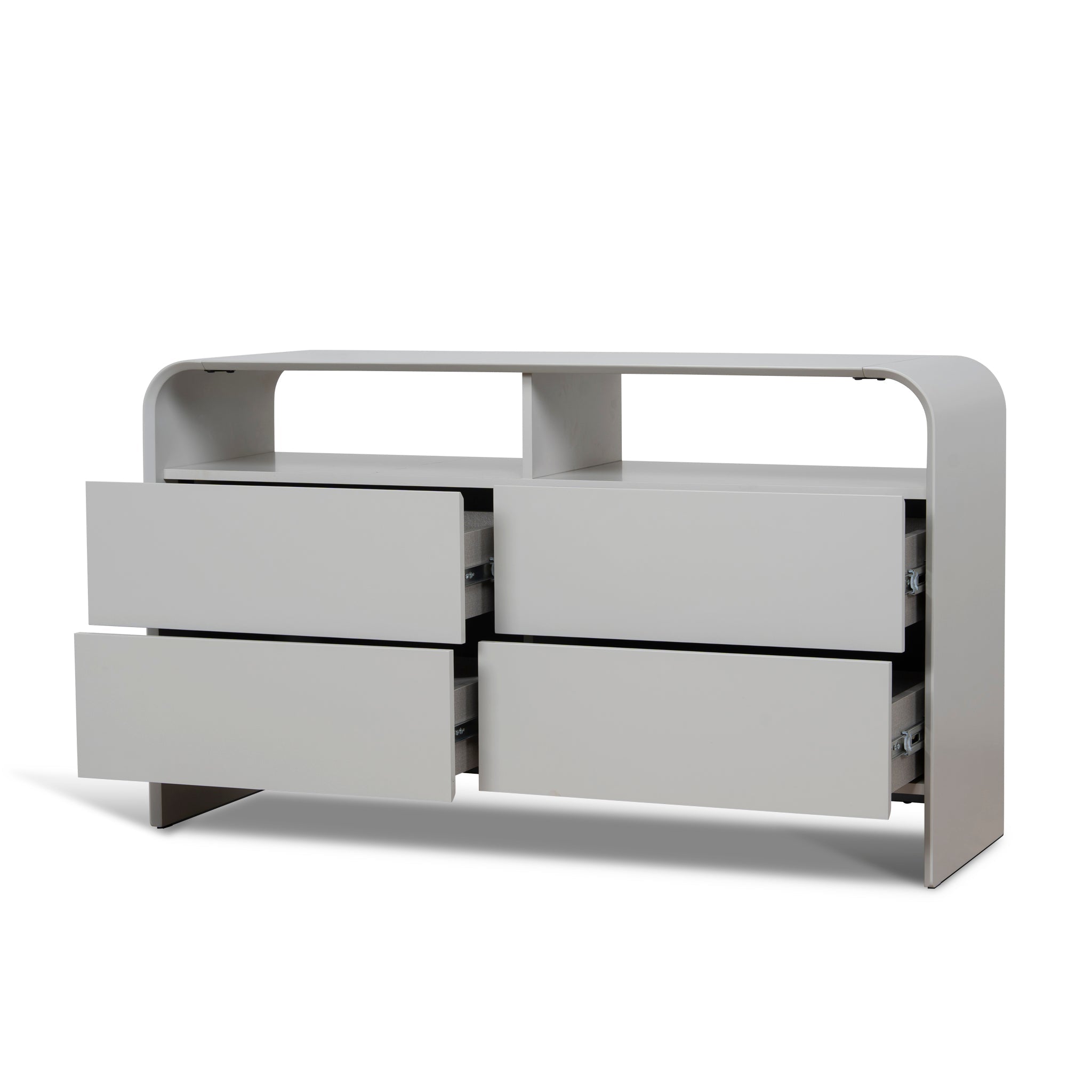 1.2m Modena Buffet Unit - Warm Grey