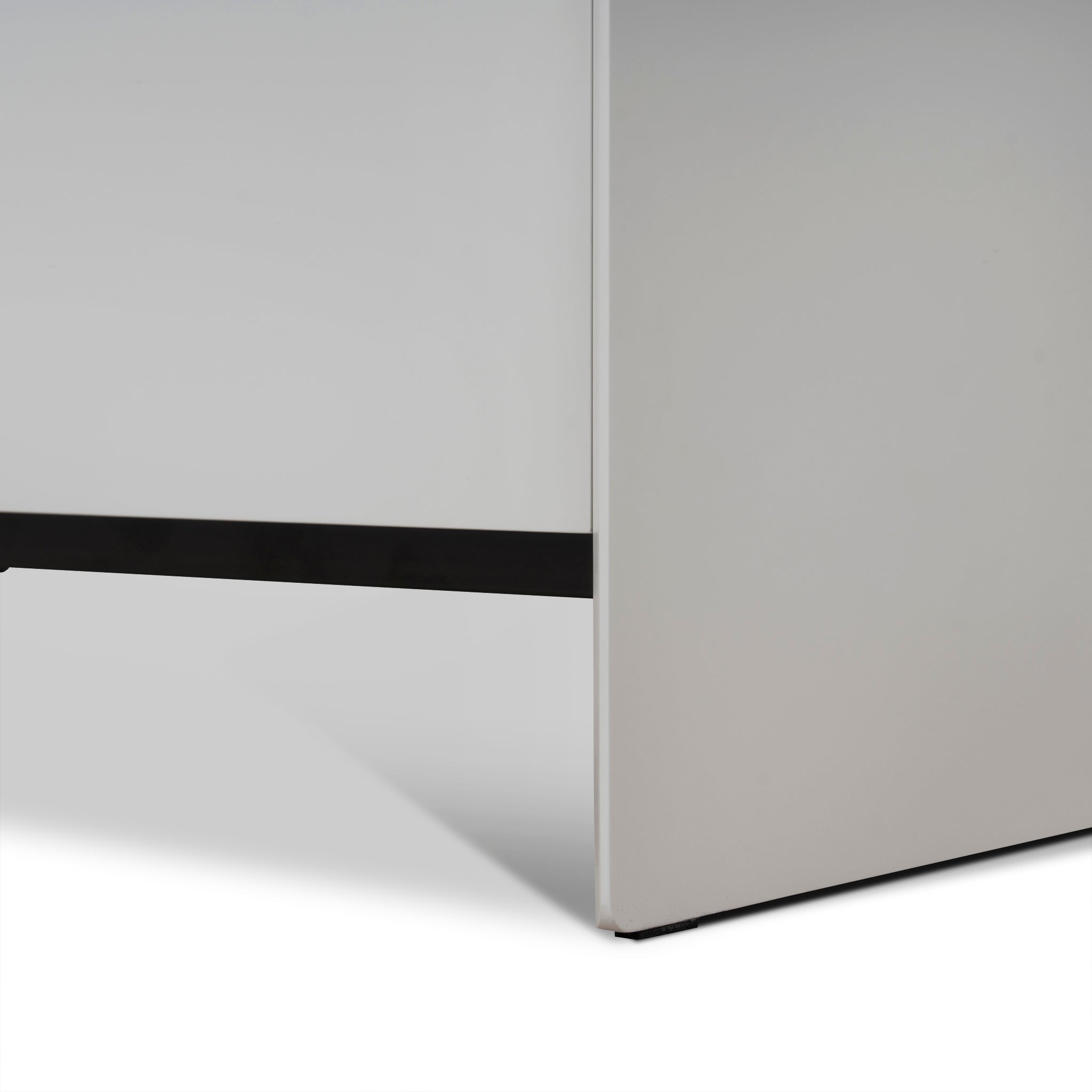 1.2m Modena Buffet Unit - Warm Grey