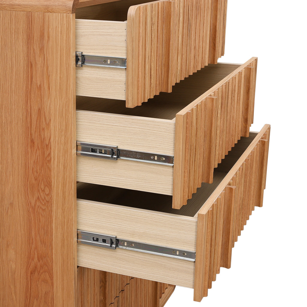 Tallboy Drawer Chest - Natural