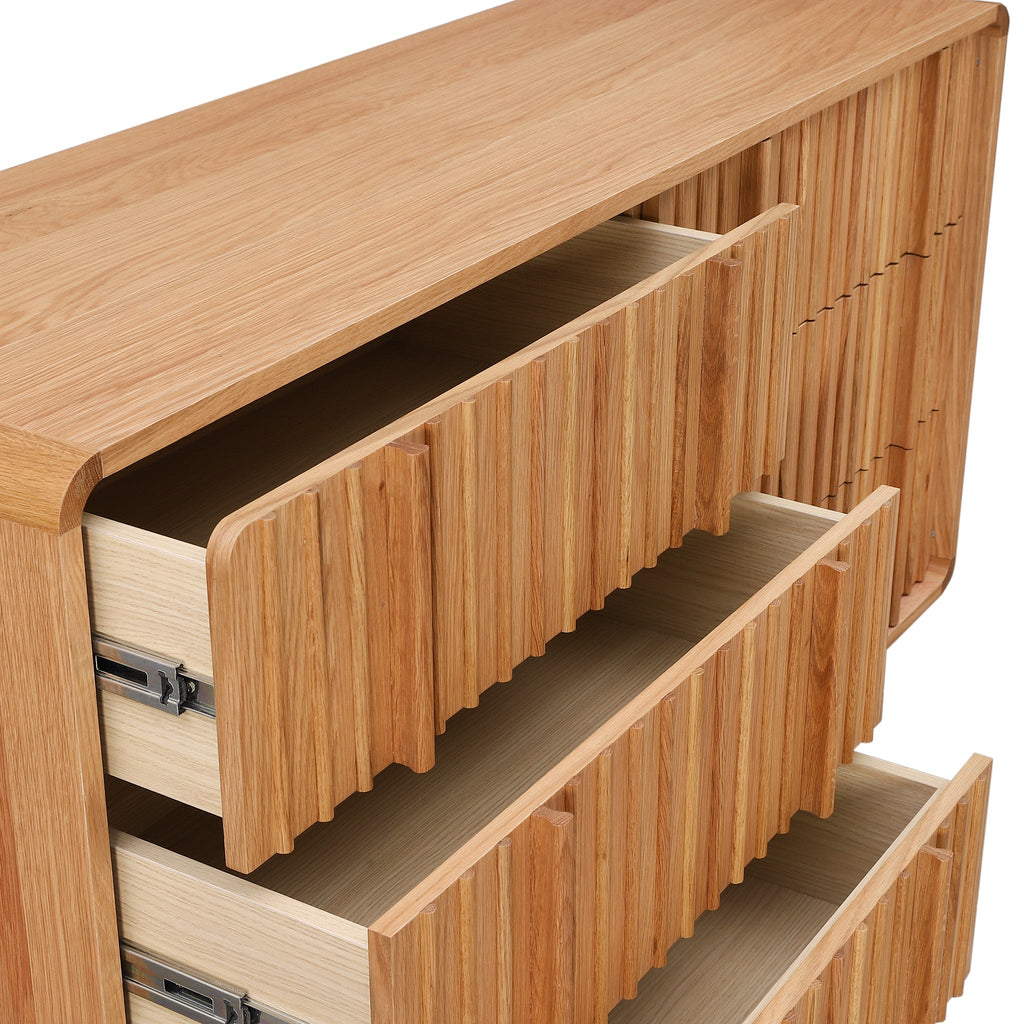 1.5m Padova Dresser Unit - Natural