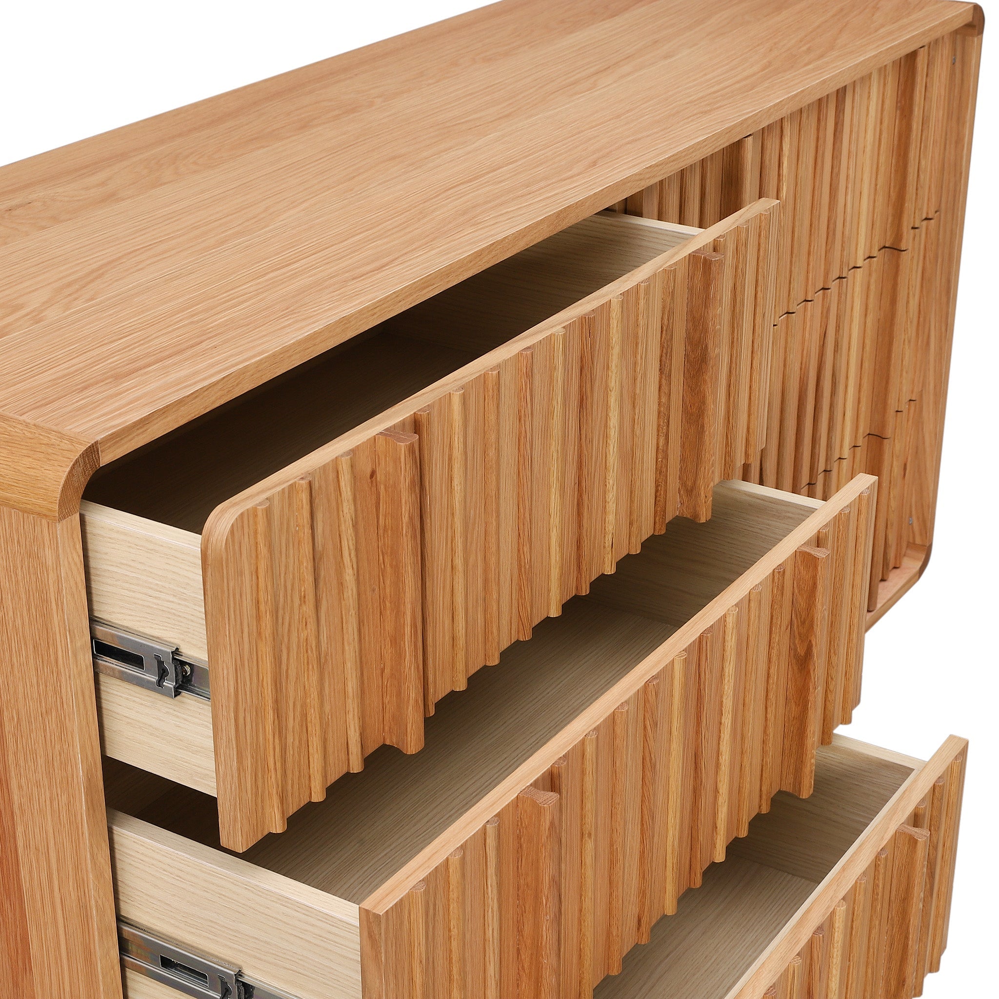 1.5m Padova Dresser Unit - Natural